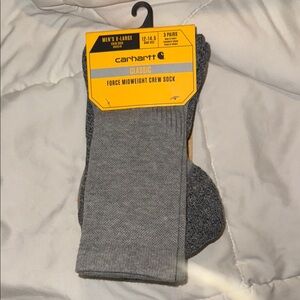 Carhartt Gray Athletic Crew Socks